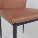 Стул OREO, бронзовый велюр HLR-45/черный